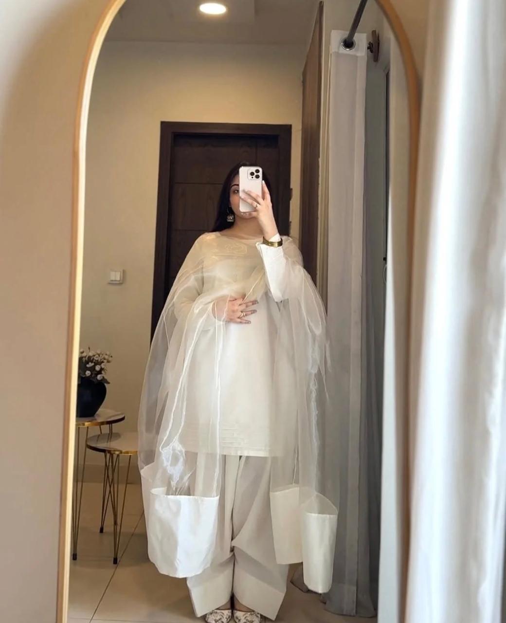 Farshi Salwar With Short Kurta